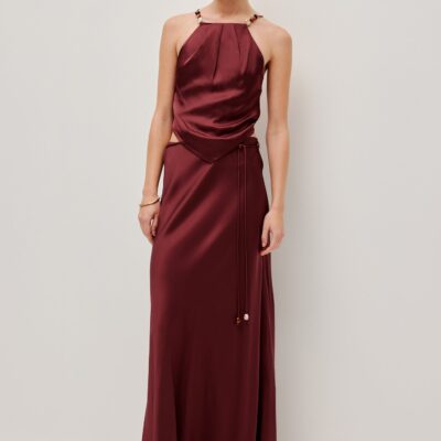 Aje Roux Cross Back Top - Image 1