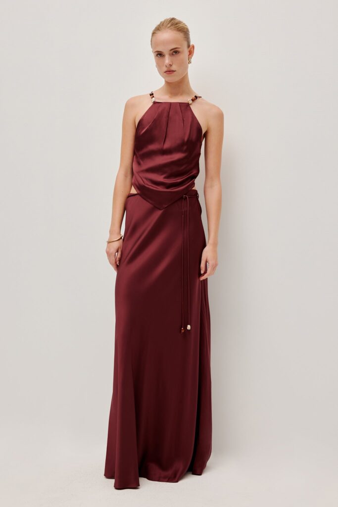 Aje Roux Cross Back Top - Image 1