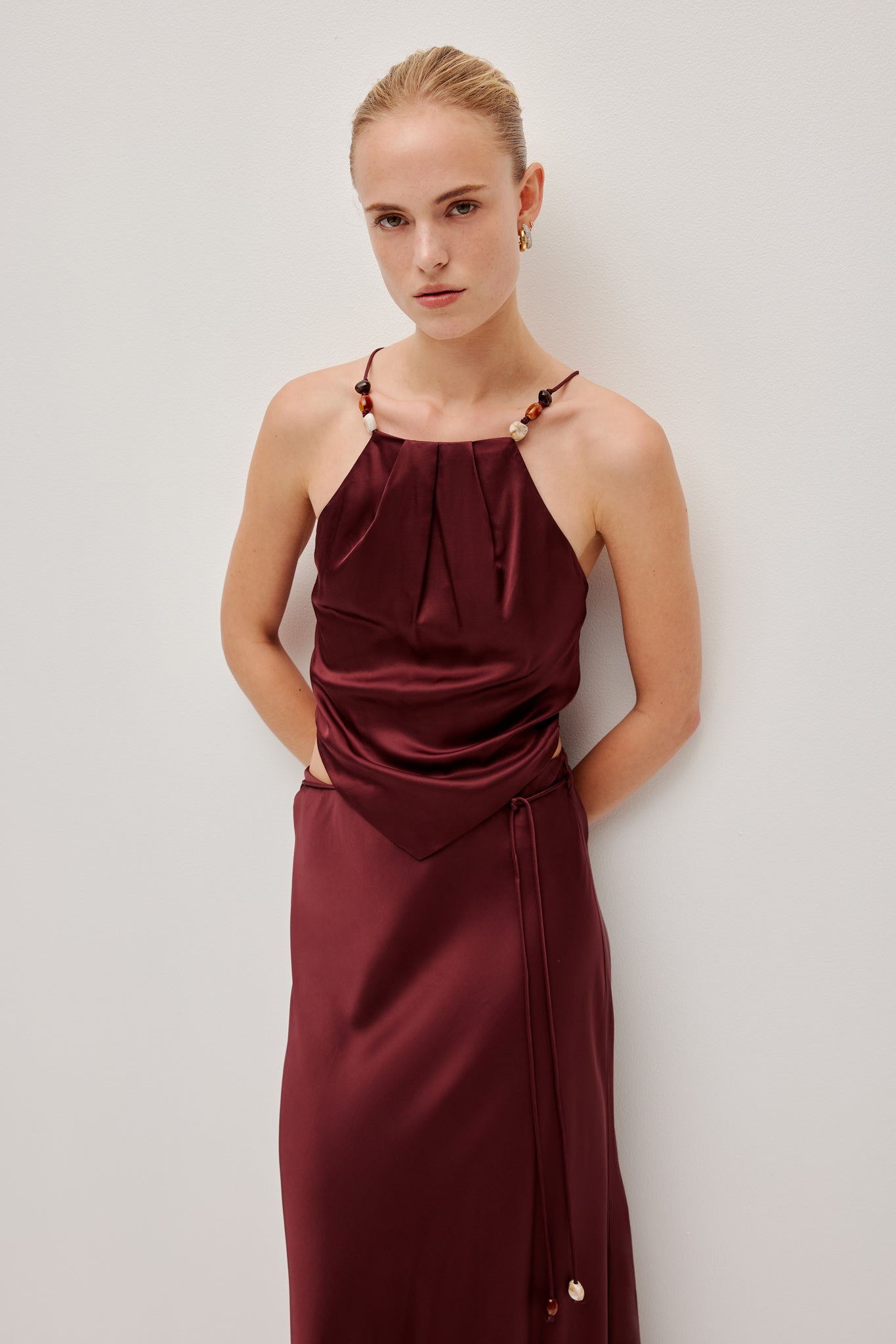 Aje Roux Cross Back Top - Image 3