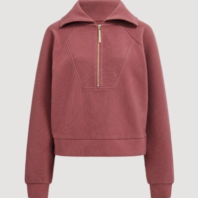Aje Rib 1/4 Zip Jumper - Image 2