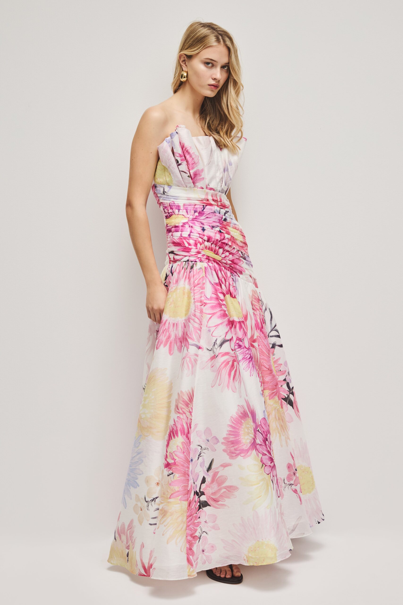 MNAJE060926190235226_3 Aje Reflector Gown - Image 3