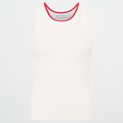Aje Racer Split Knit Top 107 - Image 2