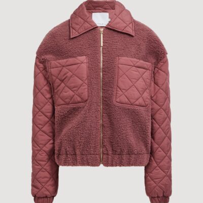 Aje Quilted Sherpa Jacket - Image 2