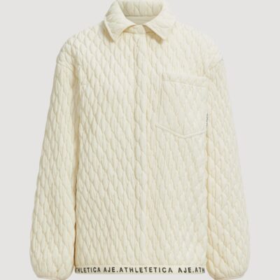 Aje Quilted Logotape Shirt 408 - Image 2