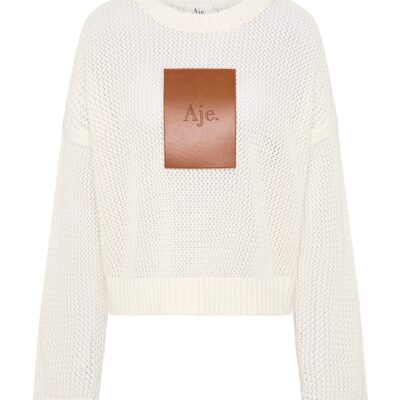 Aje Prima Logo Knit Jumper - Image 2