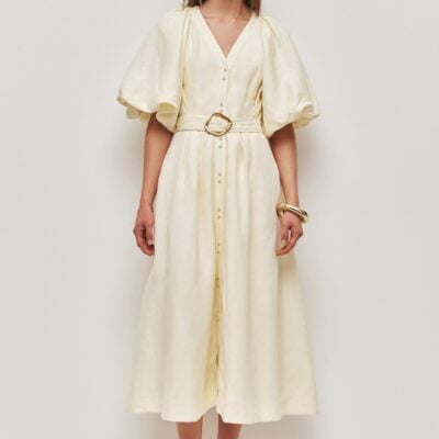 Aje Portrait Midi Dress - Image 1