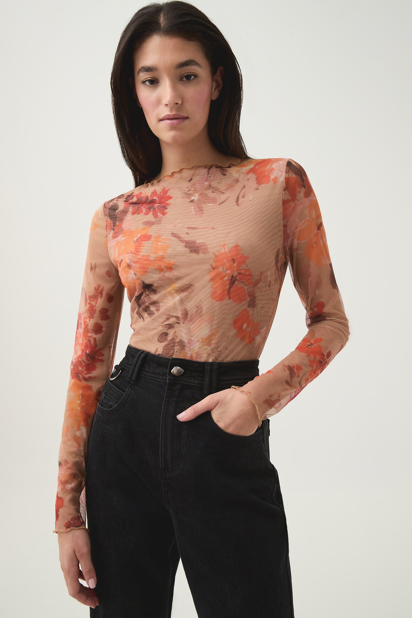 Aje Portal Mesh Skivvy - Image 1