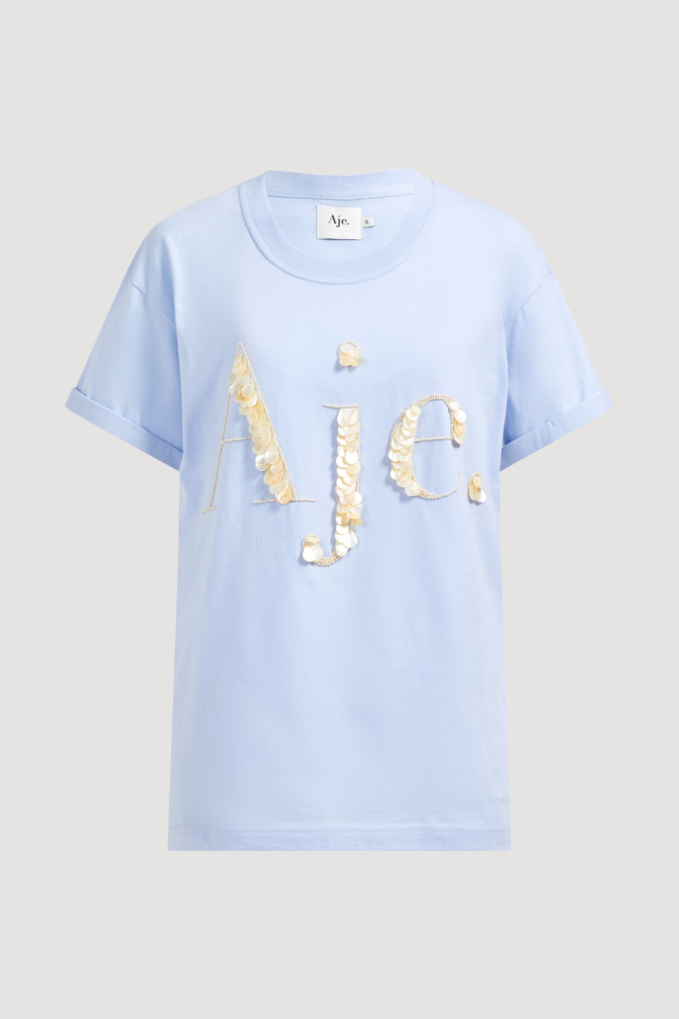 MNAJE060926190235263_2 Aje Pippa Pearl Logo Tee - Image 2