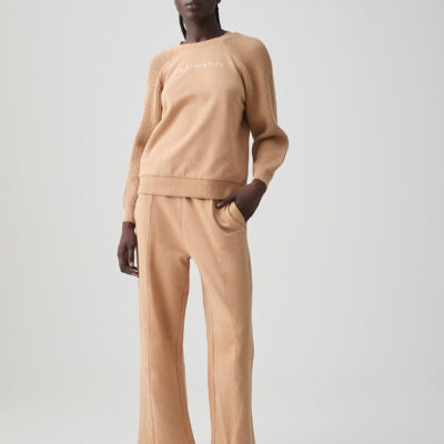 Aje Pintuck Wide Leg Trackpant 511 - Image 1