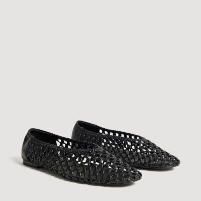Aje Perlie Woven Ballet Flat - Image 1