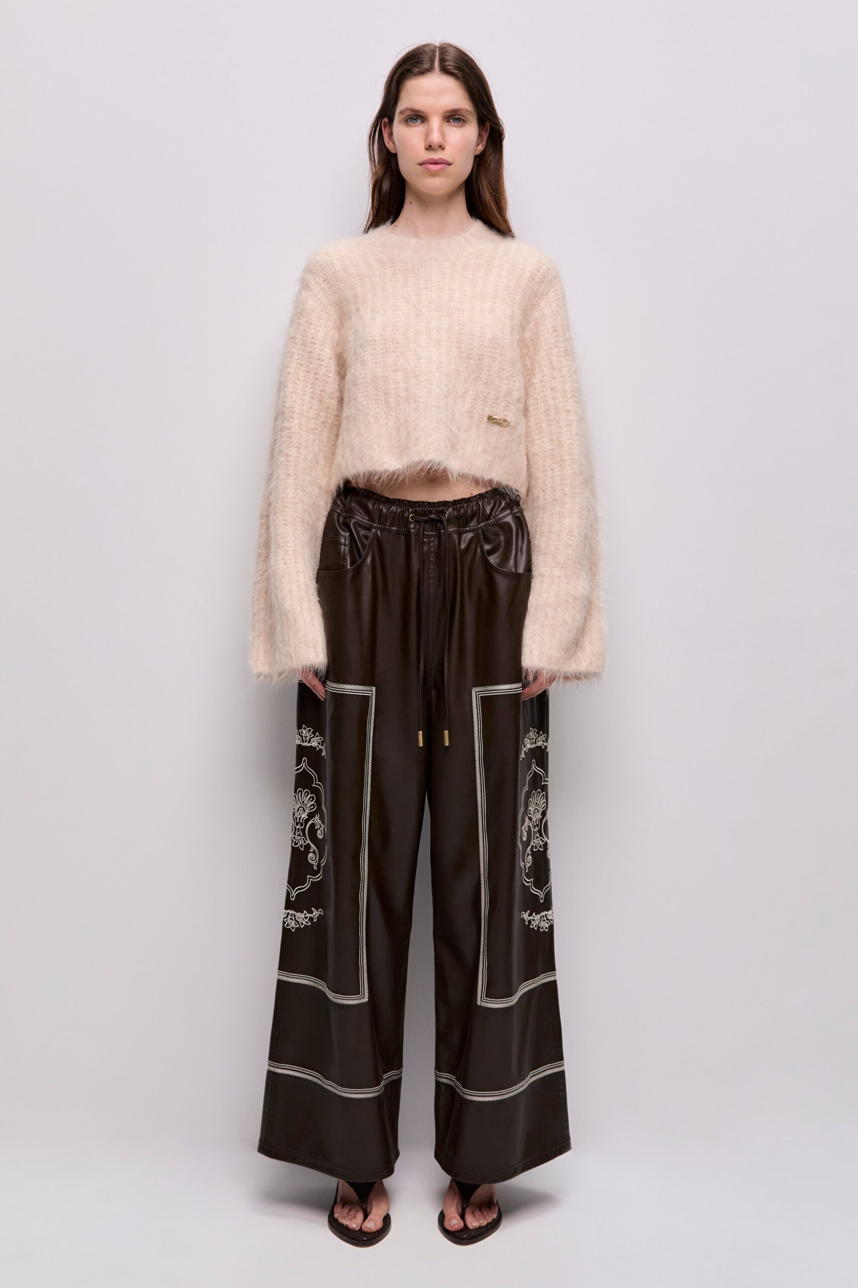 Aje Niro Fluffy Jumper - Image 1
