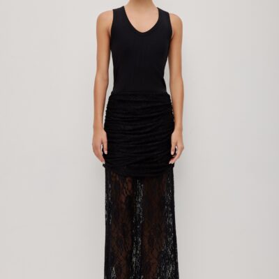 Aje Nerida Lace Maxi Skirt - Image 1