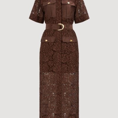 Aje Mystic Lace Shirt Dress - Image 2