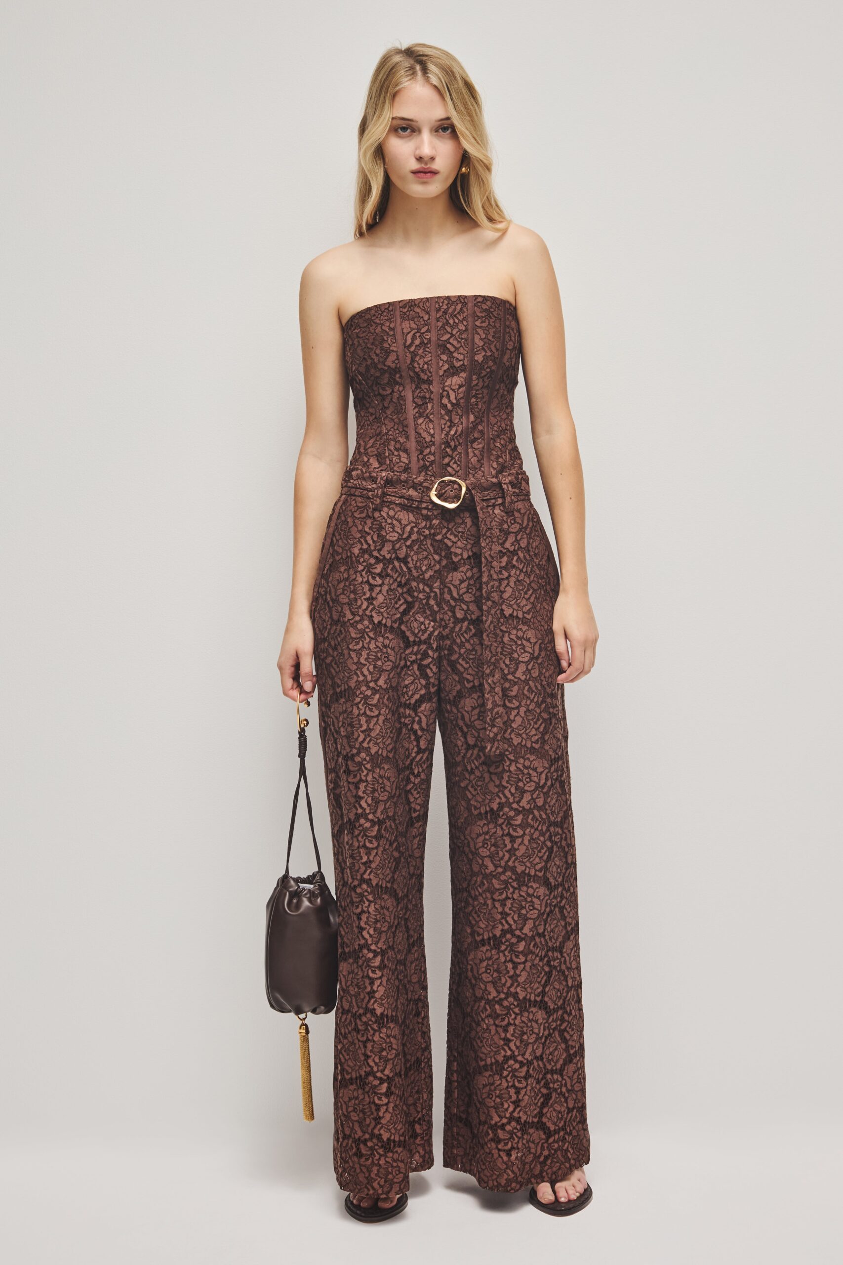 Aje Mystic Lace Pant - Image 1