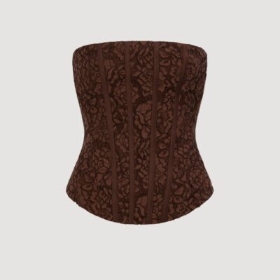 Aje Mystic Lace Bustier - Image 2
