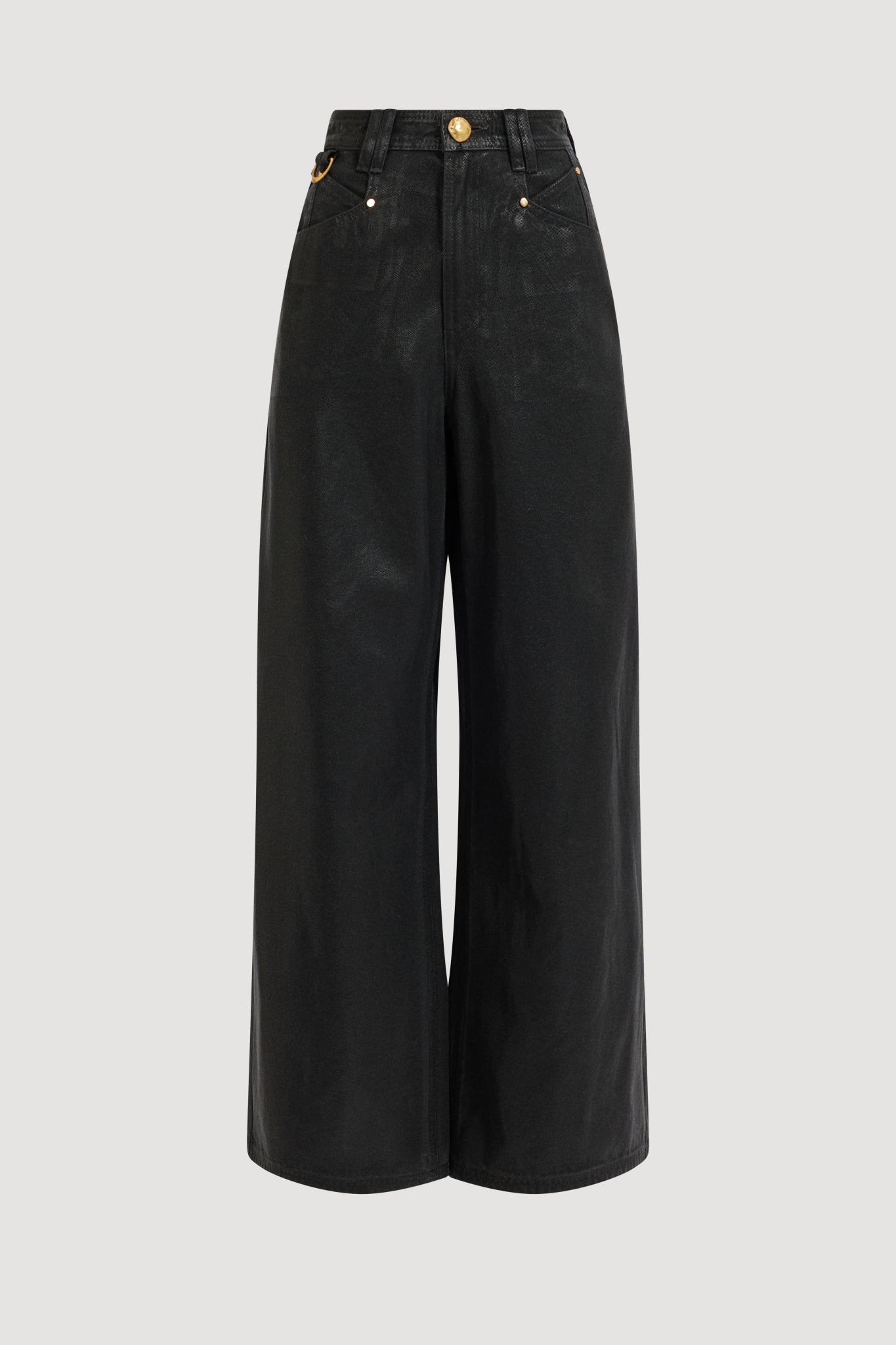 MNAJE060926190235339_2 Aje Montana Coated Jean - Image 2