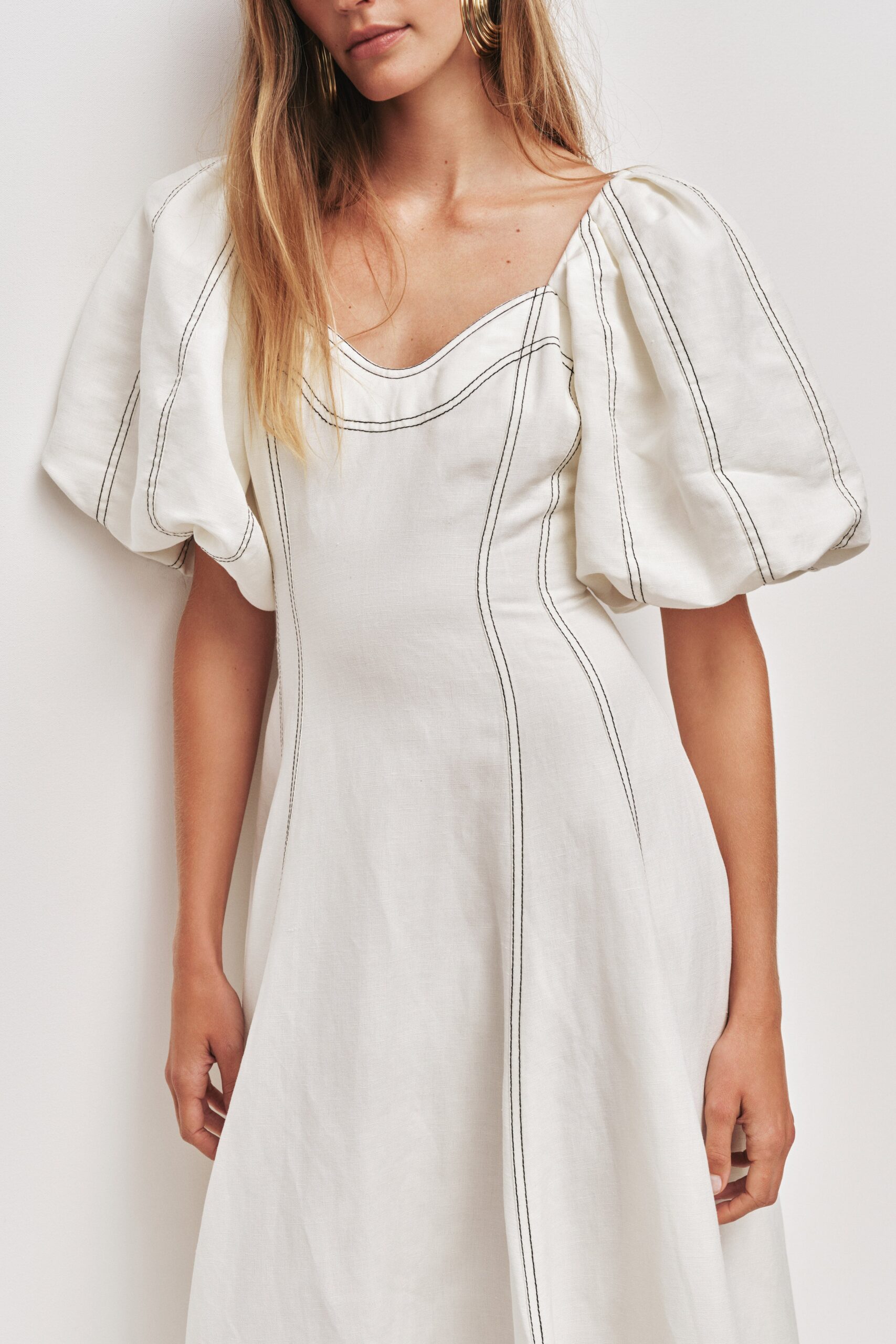 MNAJE060926190235342_3 Aje Moderna Midi Dress - Image 3