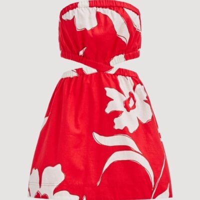 Aje Mireya Strapless Mini Dress - Image 2