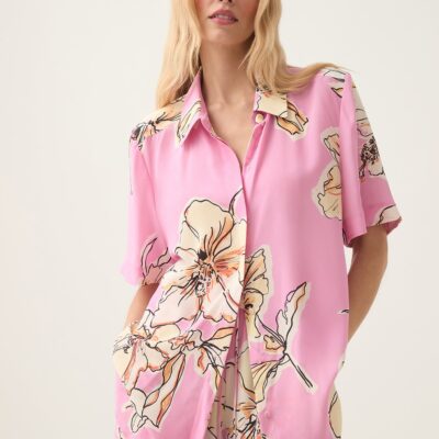 Aje Mirella Silk Shirt - Image 1