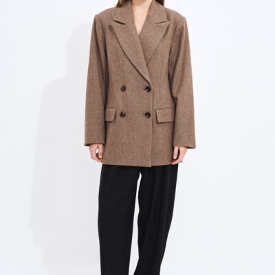 Aje Millie Cropped Coat - Image 1
