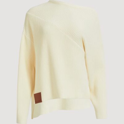 Aje Mila Asymmetric Knit Jumper - Image 2