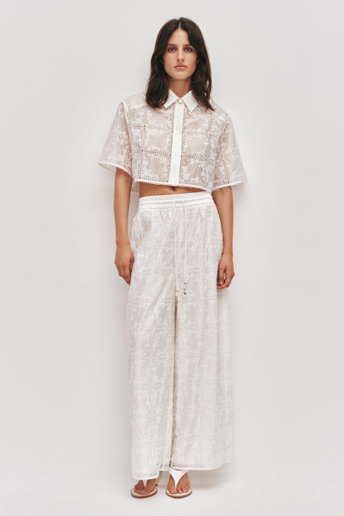 Aje Merritt Embroidered Pant - Image 1