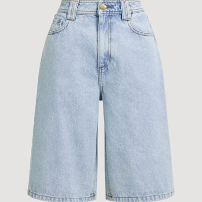 Aje Marlow Denim Bermuda Short - Image 2
