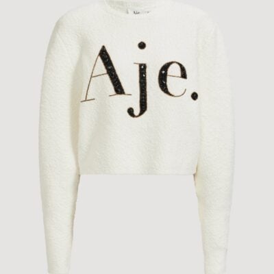 Aje Margan Cropped Jumper - Image 2