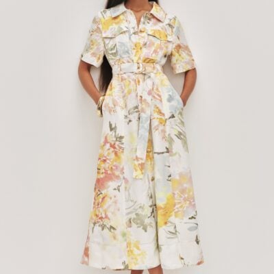 Aje Manon Midi Dress - Image 1