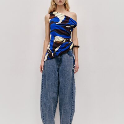 Aje Lyra Asymmetrical Top - Image 1