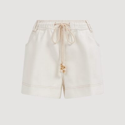Aje Lumi Denim Short - Image 2