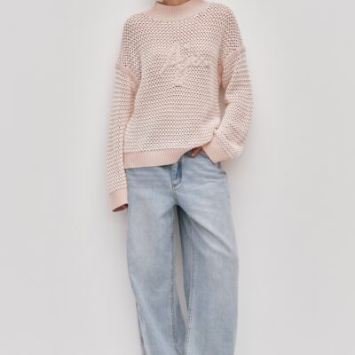 Aje Luciana Logo Knit Jumper - Image 1