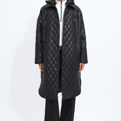 Aje Longline Quilted Jacket - Image 1