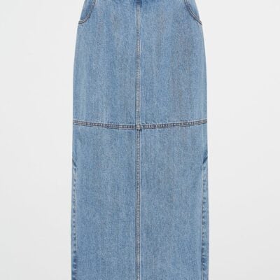 Aje Longline Denim Skirt - Image 2