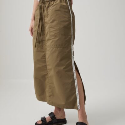 Aje Logo Tape Spray Midi Skirt 647 - Image 1