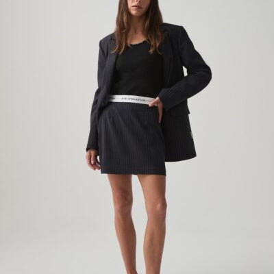 Aje Logo Elastic Mini Skirt 651 - Image 1