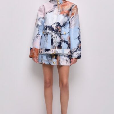 Aje Lettera Denim Jacket - Image 1
