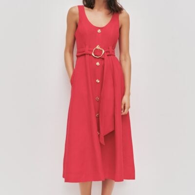 Aje Leonie Midi Dress - Image 1