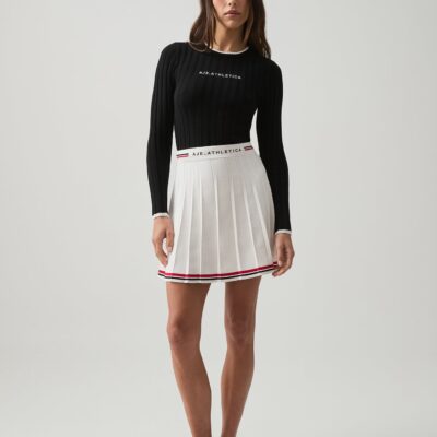 Aje Knit Pleated Skirt 628 - Image 1