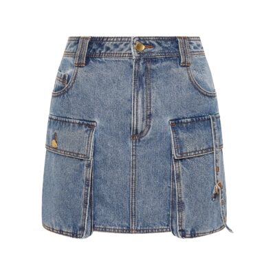 Aje Juno Cargo Micro Mini Skirt - Image 2