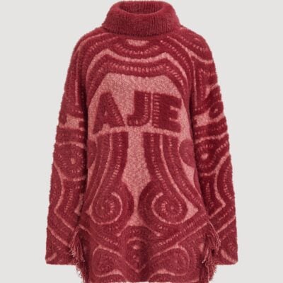 Aje Jouve Jacquard Jumper - Image 2