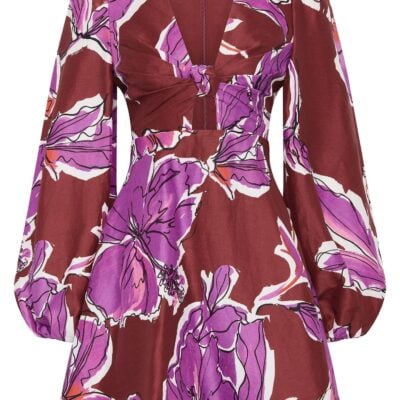 Aje Inflorescence Mini Dress - Image 2