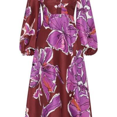 Aje Inflorescence Midi Dress - Image 2