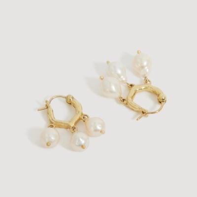 Aje Iman Drop Pearl Earring - Image 2