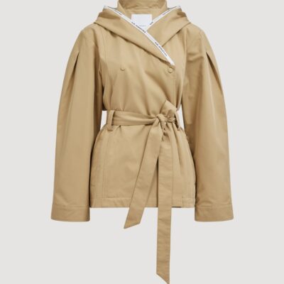 Aje Hooded Crop Trench - Image 2