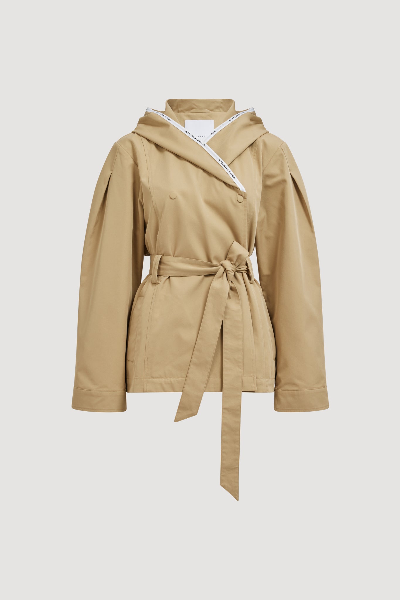 Aje Hooded Crop Trench - Image 2