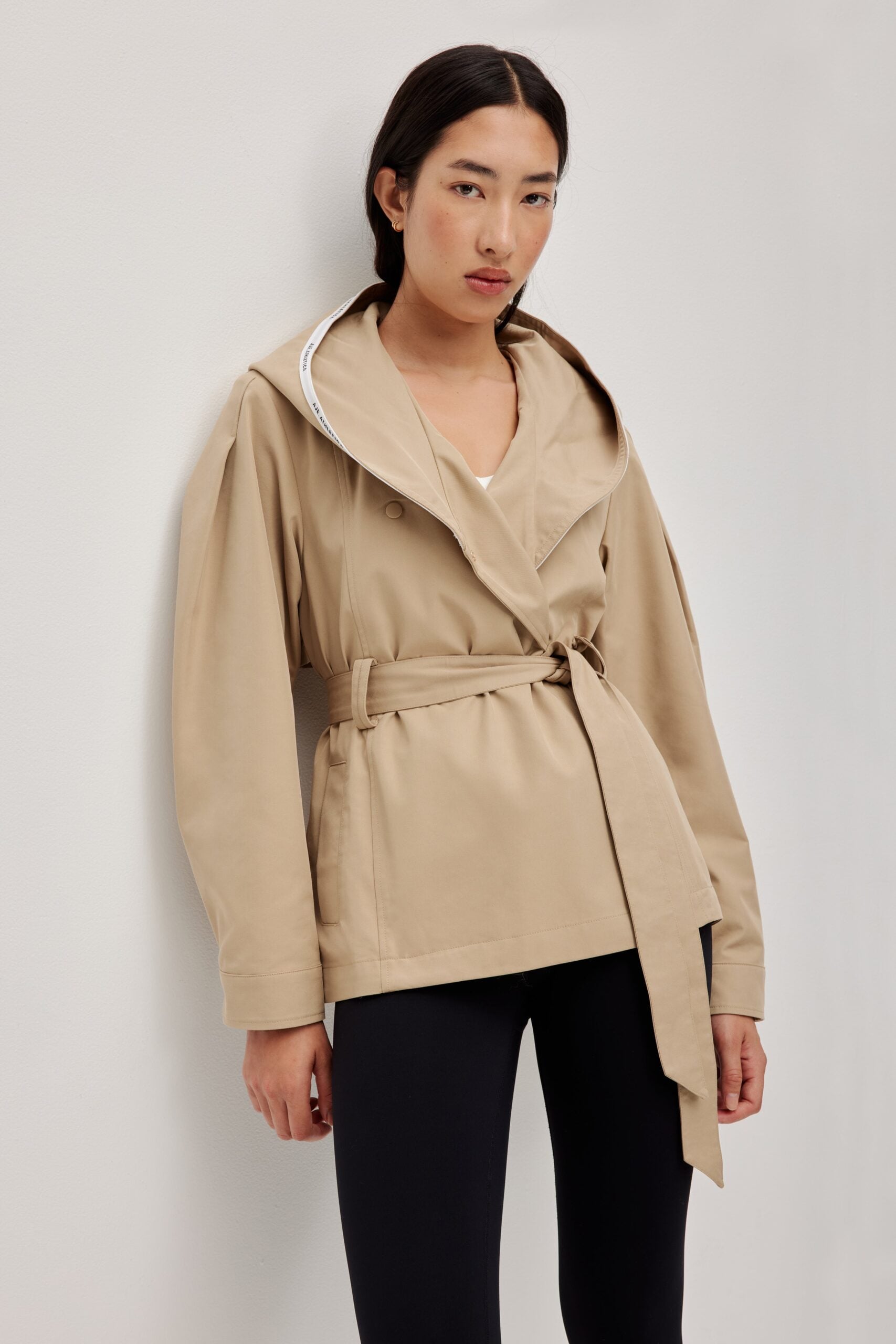 Aje Hooded Crop Trench - Image 3