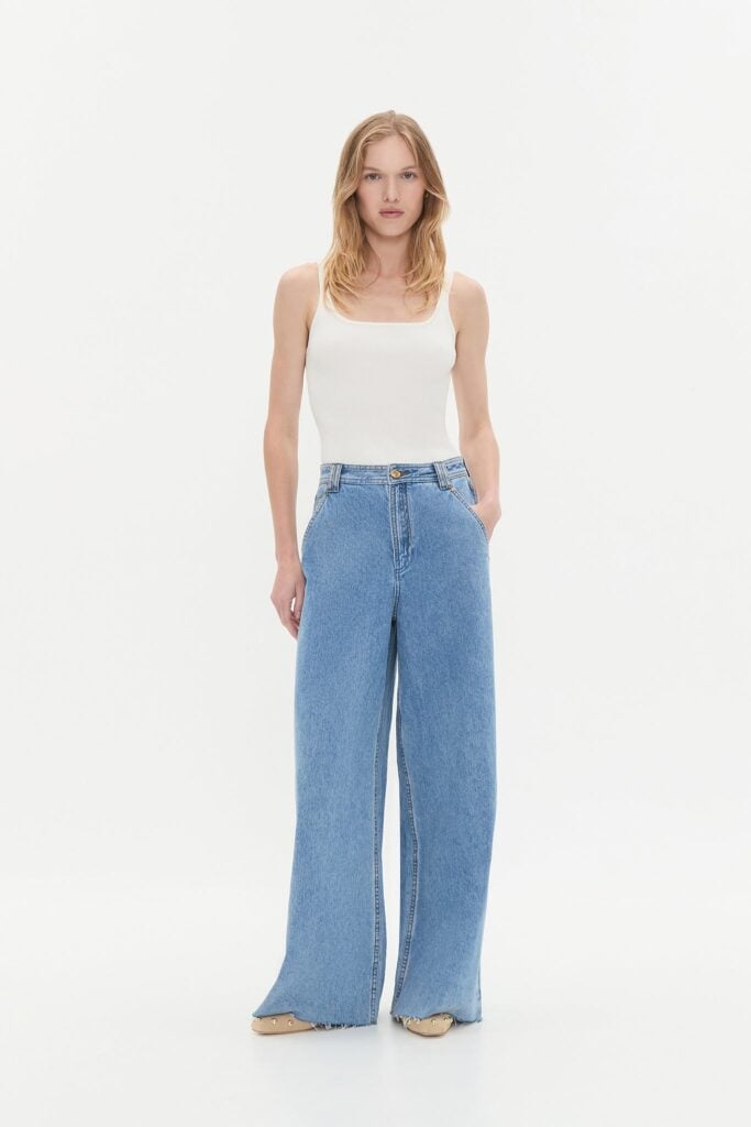 Aje Holland Wide Leg Jean - Image 1