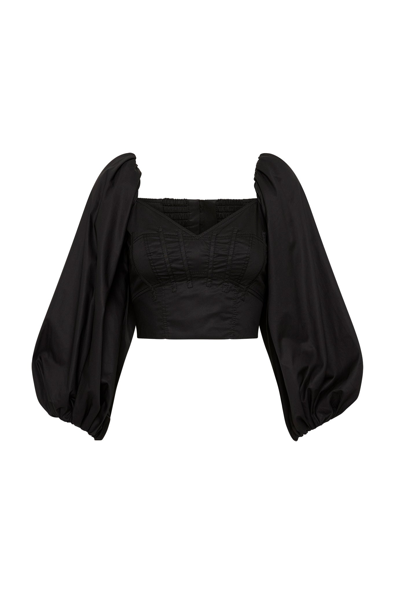 MNAJE060926190235535_2 Aje Hester Corsetted Top - Image 2