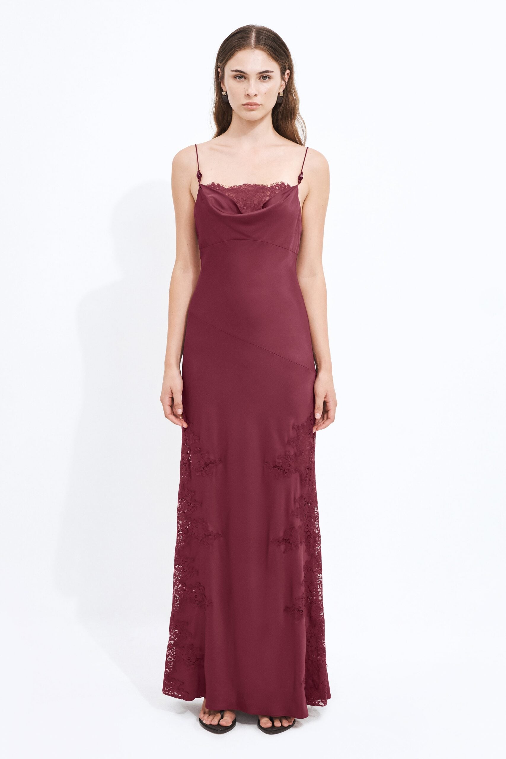 Aje Hazel Lace Maxi Dress - Image 1